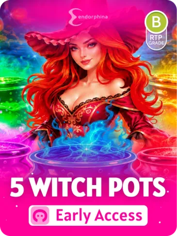 5 WITCH POTS 5 WITCH POTS